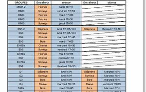 Les créneaux sont enfin disponibles