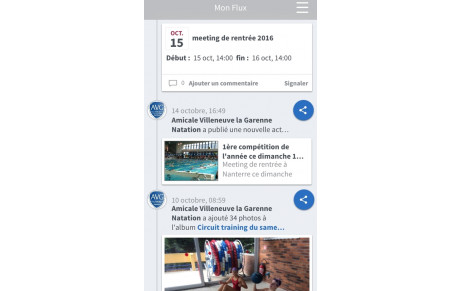 Application Sports Région