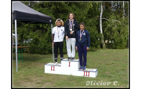 Maève 2e de la coupe de France d'eau libre